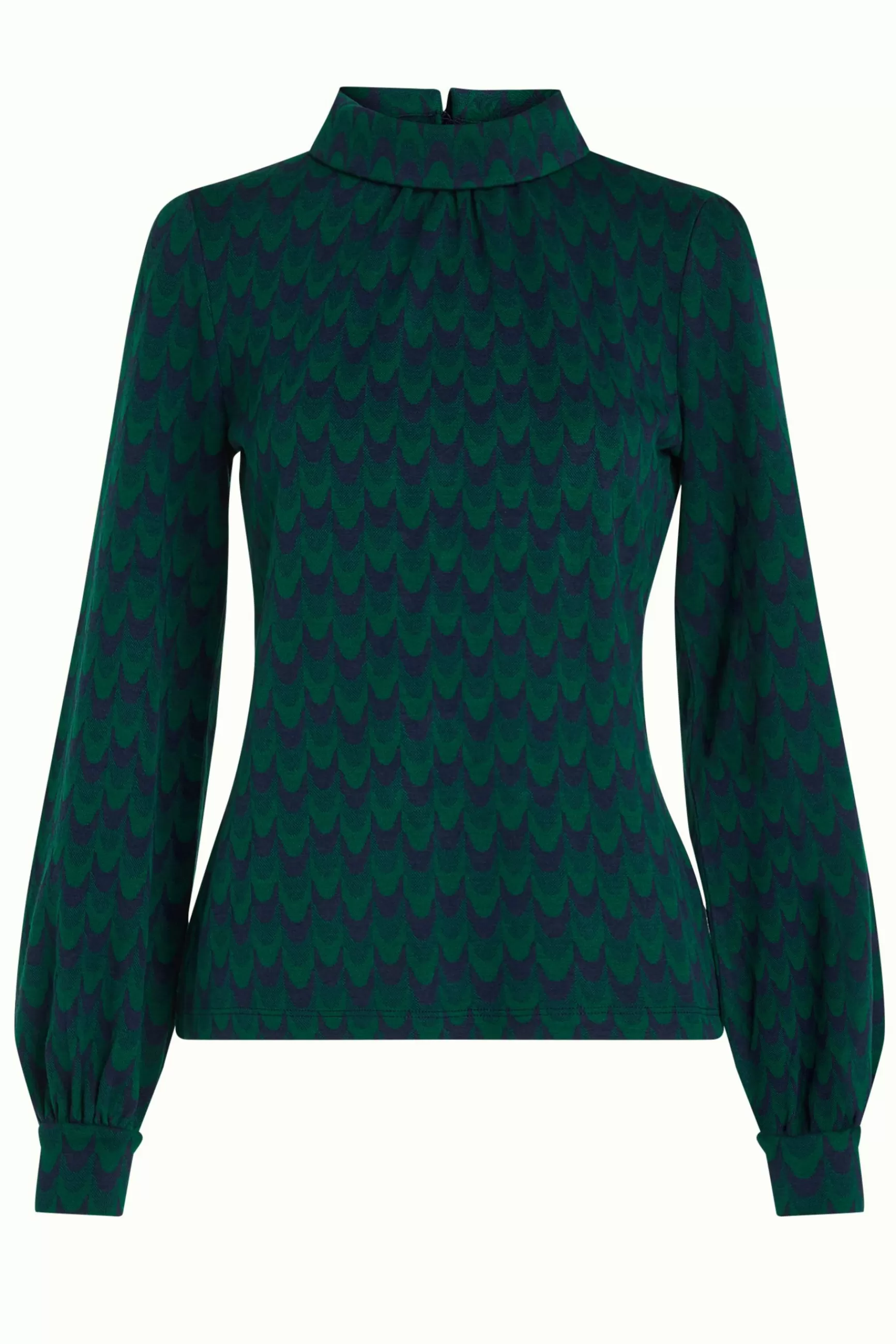 dita_top_bell_sleeve_duffy_jacquard_4.webp DAMES King Louie Dita Top Bell Sleeve Duffy Jacquard