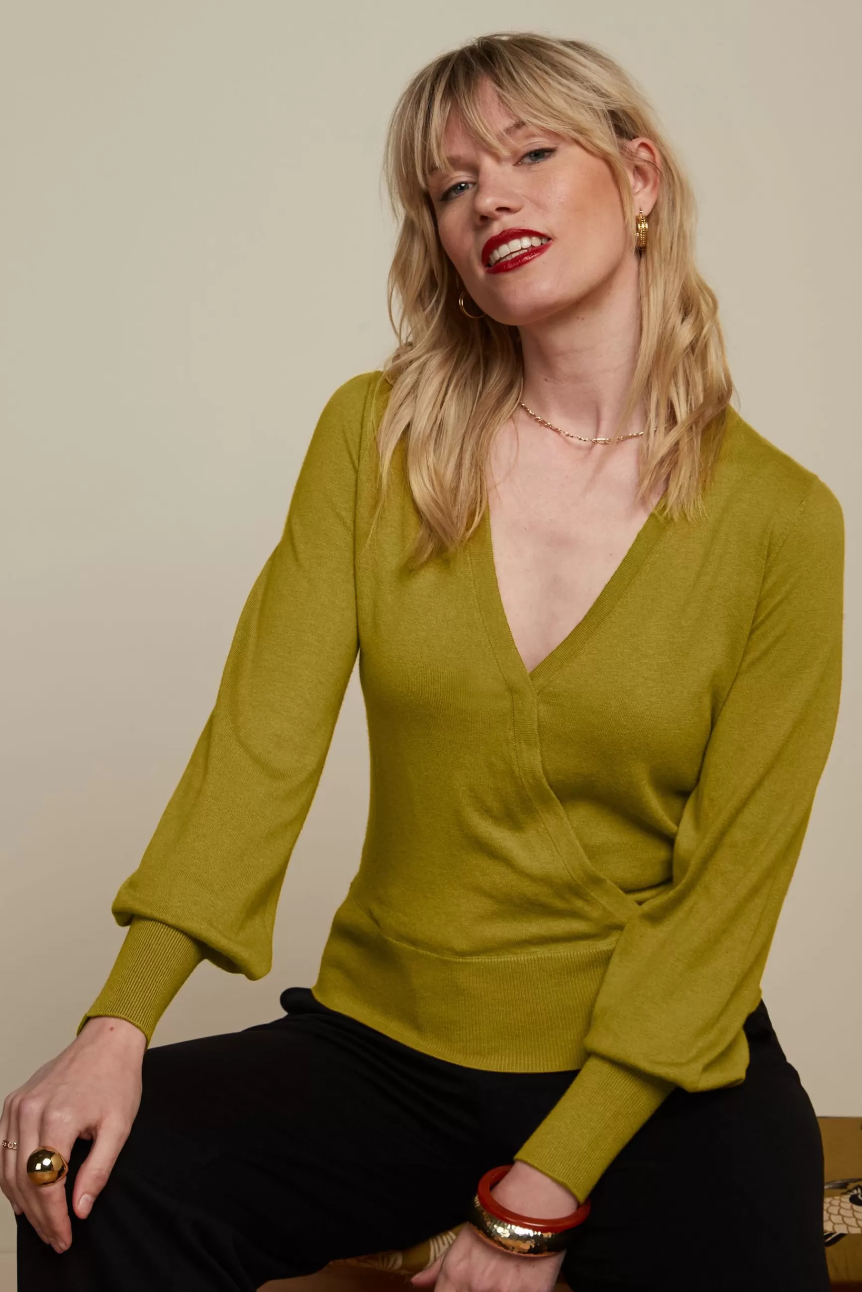 DAMES King Louie Lulu Wrap Top Cocoon