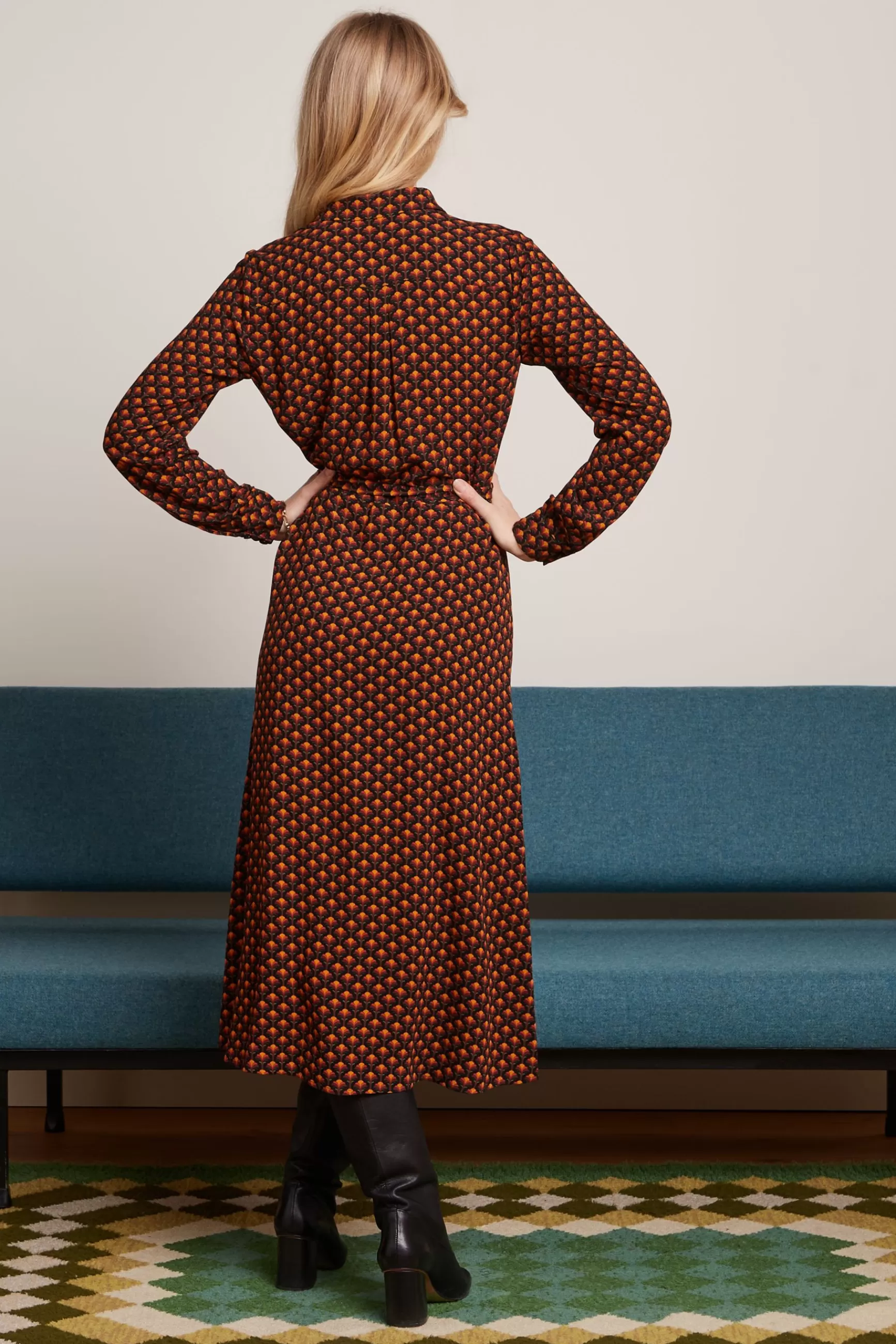 olive_dress_mayfield_3.webp DAMES King Louie Olive Dress Mayfield