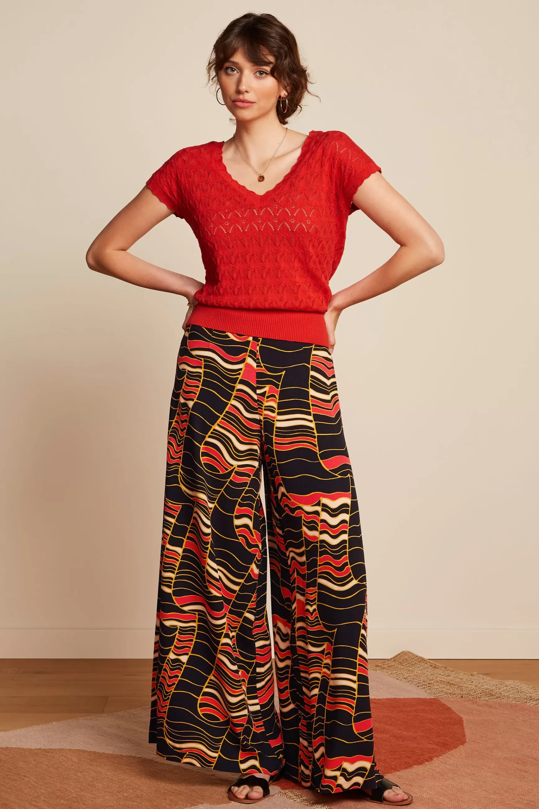 DAMES King Louie Palazzo Pants Wildly